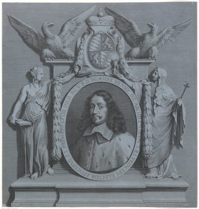 Retrato de Maximiliano Enrique de Baviera, Arzobispo de Colonia de Pieter van Schuppen