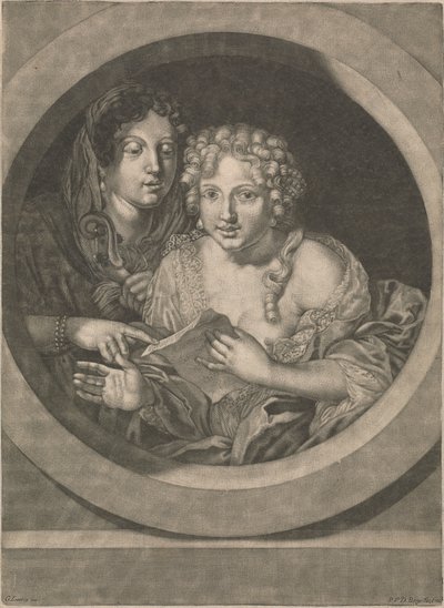 Chicas cantando de Pieter van den Berge