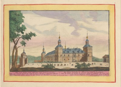 Palacio Real de El Pardo cerca de Madrid El Palacio del Prada, de Madrid, construido por Carel de V. (título sobre objeto) Theatrum Hispaniae (...) (título de serie) de Pieter van den Berge