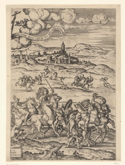 Conversión de Pablo de Pieter van der Borcht (I)