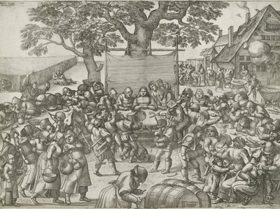 boda de granjero de Pieter van der Borcht (I)