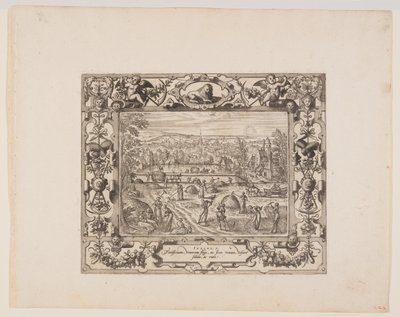 Julio, de Los Doce Meses de Pieter van der Borcht