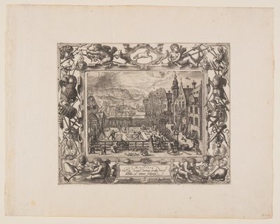 Marzo, de Los Doce Meses de Pieter van der Borcht