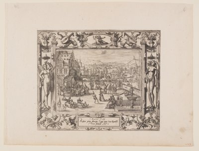 Mayo, de Los Doce Meses de Pieter van der Borcht