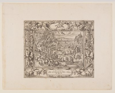 Noviembre, de Los Doce Meses de Pieter van der Borcht