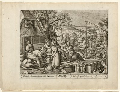 Otoño, de Las Cuatro Estaciones de Pieter van der Heyden