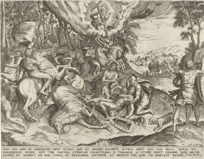 Conversión de Pablo de Pieter van der Heyden
