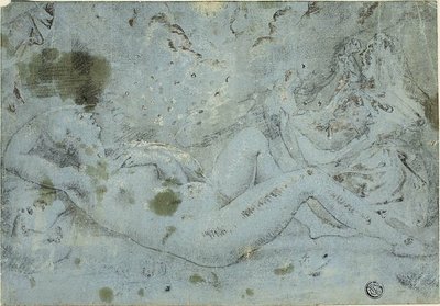 Danae y la lluvia de oro de Pieter van der Heyden