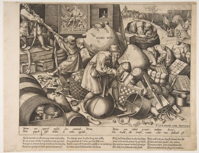 Everyman, ca. 1558 de Pieter van der Heyden