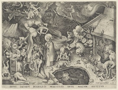 Santiago el Mayor conoce al mago Hermógenes Cuento del mago Hermógenes (título de la serie) de Pieter van der Heyden