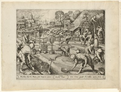 Primavera, de Las cuatro estaciones de Pieter van der Heyden