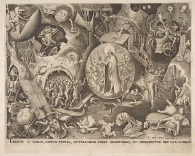 El descenso de Cristo al limbo de Pieter van der Heyden