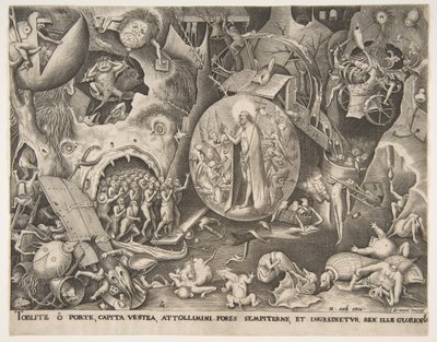 El descenso de Cristo al limbo de Pieter van der Heyden