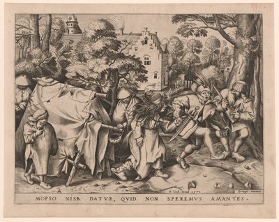 La novia sucia o la boda de Mopsus y Nisa de Pieter van der Heyden