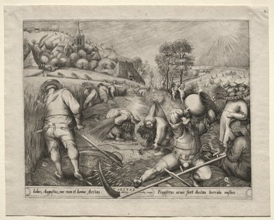 Las cuatro estaciones: Verano, 1570 de Pieter van der Heyden