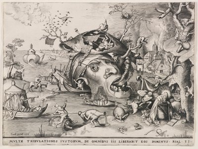 La Tentación de San Antonio de Pieter van der Heyden