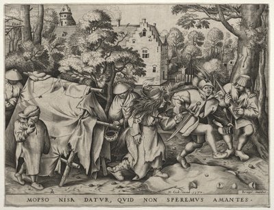La boda de Mopsus y Nisa, 1570 de Pieter van der Heyden