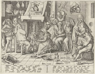 martes de carnaval de Pieter van der Heyden