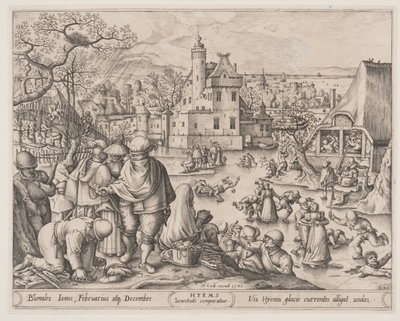 Invierno de Pieter van der Heyden