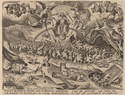 El Juicio Final de Pieter van der Heyden after Pieter Bruegel the Elder
