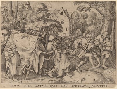 La Boda de Mopsus y Nisa de Pieter van der Heyden after Pieter Bruegel the Elder