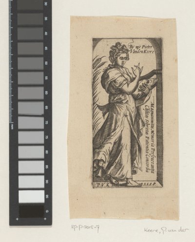 Personificación femenina de la virtud (?) de Pieter van der Keere