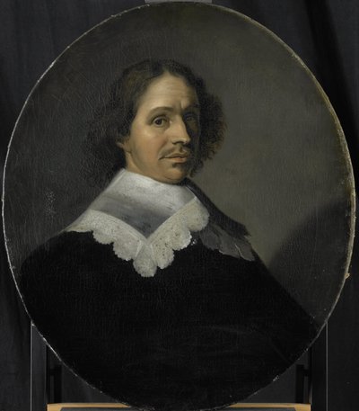 Retrato de Paulus Verschuur, sirvió siete mandatos como Burgomaestre de Rotterdam y también como Director de la Cámara de Rotterdam de la Compañía de las Indias Orientales, elegido en 1651 de Pieter van der Werff