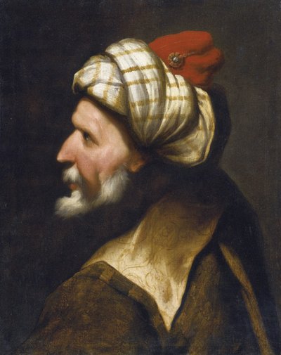 Retrato de Khizir Khayr ad-Din, conocido como Barbarroja de Pietro  Della Vecchia