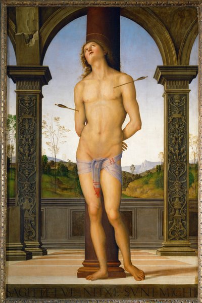 San Sebastián ... de Pietro (studio of) Perugino