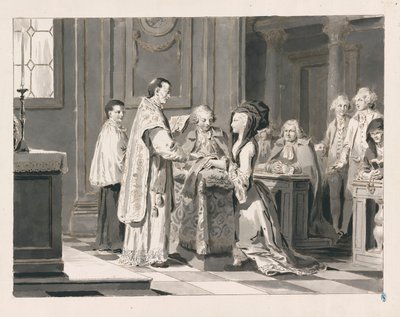 Matrimonio de los siete sacramentos de Pietro Antonio Novelli