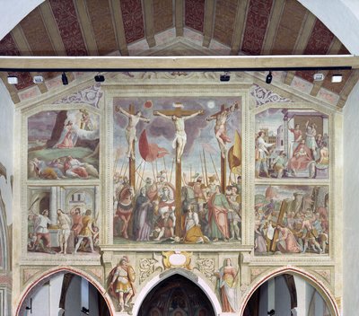 Escenas de la pasión y crucifixión de Pietro Baschenis
