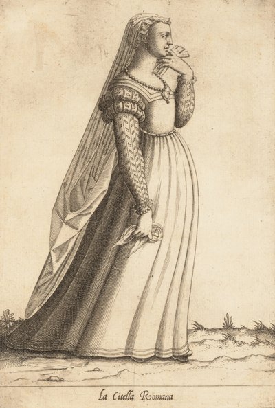 La doncella romana Citella de Pietro Bertelli.