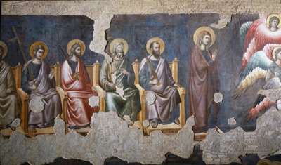 El Juicio Final (detalle) de Pietro Cavallini