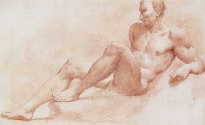 Un desnudo reclinado de Pietro Dandini