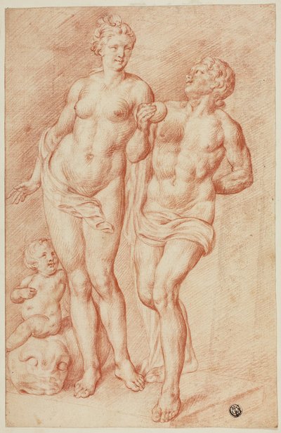 Venus y París de Pietro Dandini