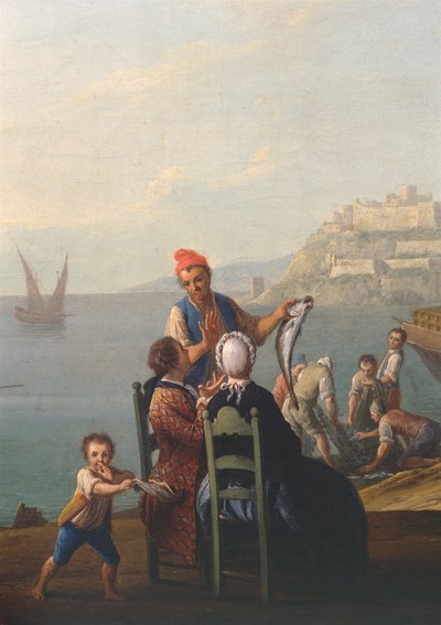 Pescadera (detalle) de Pietro Fabris
