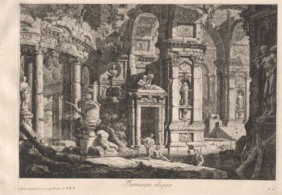 Thermarum reliquiae de Pietro Gaspari