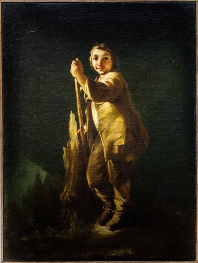 Pastor de pie, hacia 1740 (Óleo sobre lienzo) de Pietro Longhi