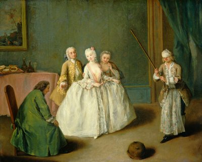 El juego de la olla de Pietro Longhi