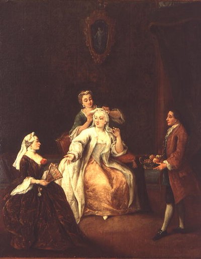 El peluquero de Pietro Longhi