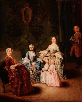 La familia Sagredo de Pietro Longhi