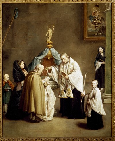 El bautismo de Pietro Longhi