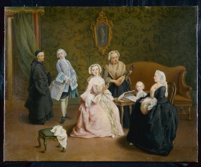 El concierto familiar de Pietro Longhi