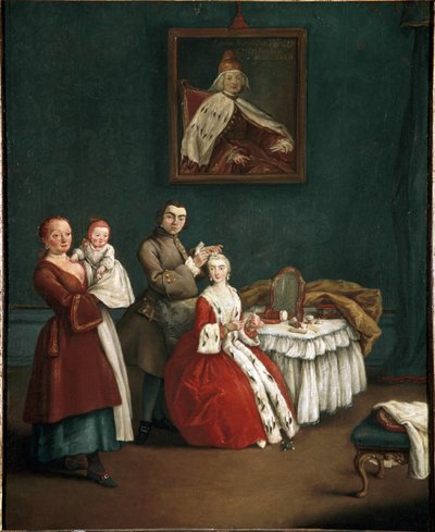 El peluquero de Pietro Longhi