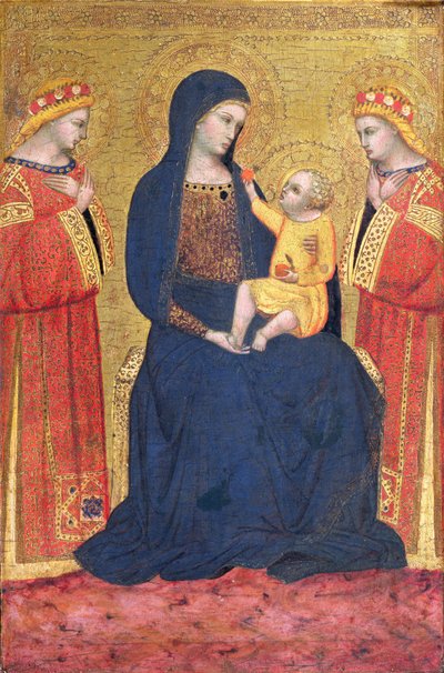 Madonna y el Niño de Pietro Lorenzetti