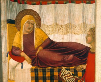 Tríptico de la Natividad de la Virgen de Pietro Lorenzetti
