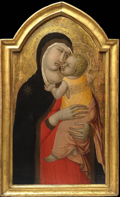 Virgen y niño de Pietro Lorenzetti