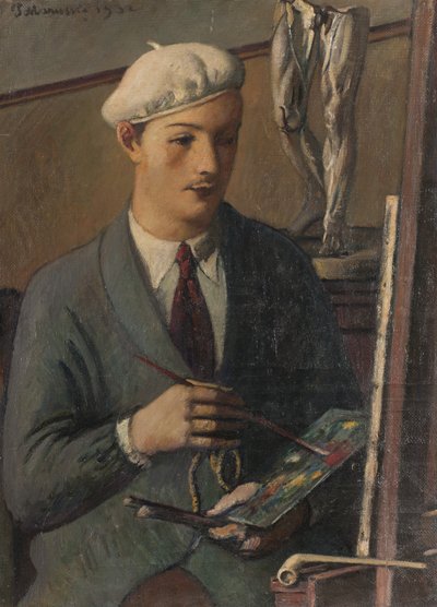 Retrato de un joven pintor de Pietro Marussig