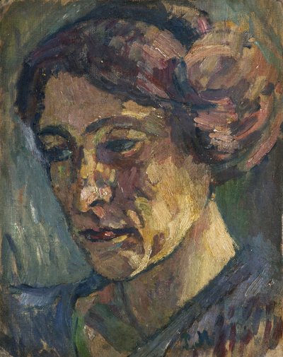Retrato de la esposa de Pietro Marussig