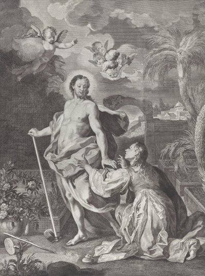 Noli me tangere, 1730-39 de Pietro Monaco